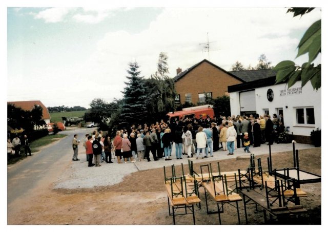 Geräthaus-einweihung 1996